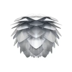 Lampe Silvia acier, diamètre 34 cm