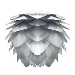 Lampe Silvia acier, diamètre 45 cm