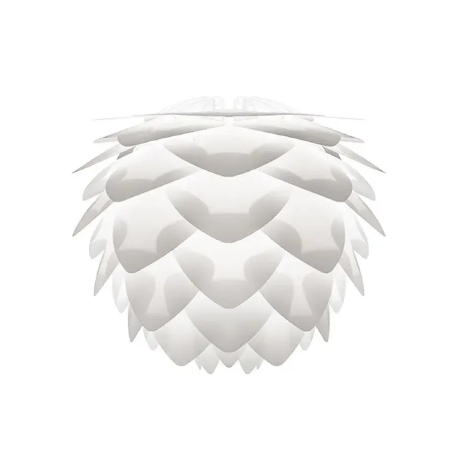 Lampe Silvia blanche, Ø 34 cm