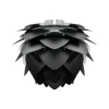 Lampe Silvia noire, Ø32 cm