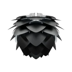 Lampe Silvia noire, Ø32 cm