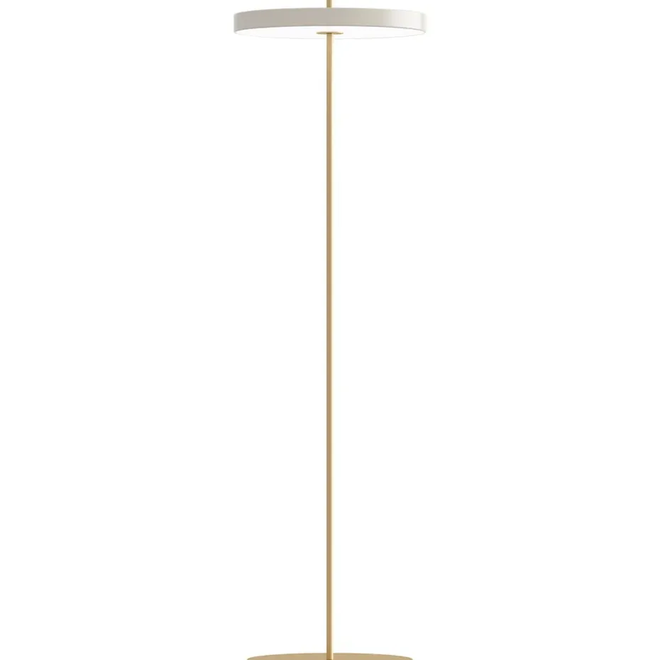 Lampe sur pied Asteria, Pearl white