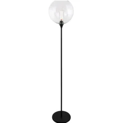 Lampe sur pied Bowl, Noir