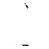 Lampe sur pied Curve 146 cm, Noir mat