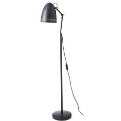 Lampe sur pied Dynamo, matt almost black (noir)