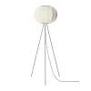 Lampe sur pied Knit-Wit 45 Round High, Pearl white