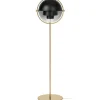 Lampe sur pied Multi-Lite, Laiton-noir