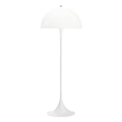 Lampe sur pied Panthella, Acrylique blanc