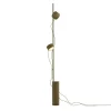 Lampe sur pied Post, Brown-green