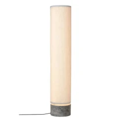 Lampe sur pied Unbound 120 cm, Toile-marbre gris