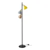 Lampe sur pied Urban Triple, Black-multi