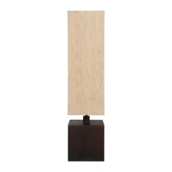 Lampe sur pied Vidar, Bois de manguier