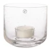 Lanterne à bougie Ernst en verre, Ø10x9 cm