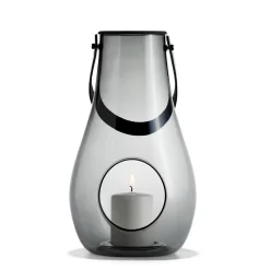Lanterne Design With Light smoke, 29 cm