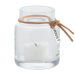 Lanterne Ernst Hauteur 8 cm Ø 5 cm, transparent