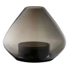 Lanterne-Vase Uno 12 cm, Noir