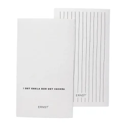 Lavette Ernst citation/lot de 2, Blanc