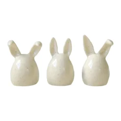 Lièvres de Pâques Triplets Lot de 3, Vanilla