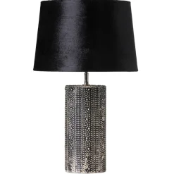 Lola abat-jour noir, 33 cm