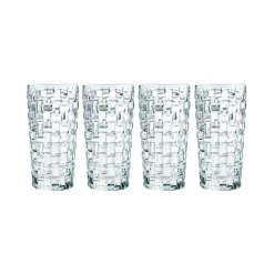 Long verre Bossa Nova 39,5cl Lot de 4, Transparent