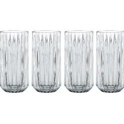 Long verre Jules Lot de 4, Transparent