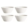 Lot de 4 bols Kalk 60cl, blanc