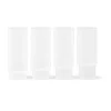 Lot de 4 Verres à long drink Ripple, Frosted