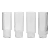 Lot de 4 Verres à long drink Ripple, transparent