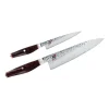 Lot de couteaux Miyabi Artisan 6000MCT 2 Pièces, Bois