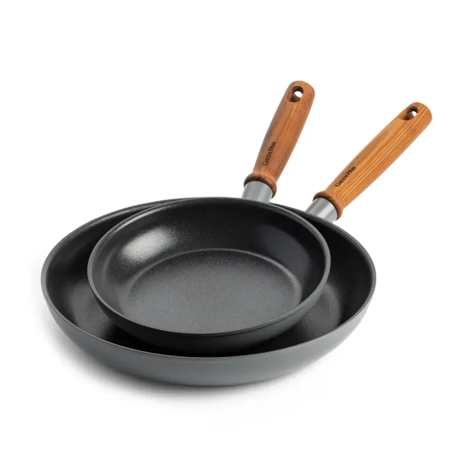 Lot de poêles à frire Mayflower Pro, 20 + 28 cm