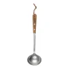 Louche en acier inoxydable 29,8 cm, Hêtre