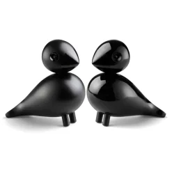 Lovebirds Kay Bojesen lot de 2, Noir, Lot de 2