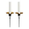 Manchette de bougie Viva lot de 2, Amber