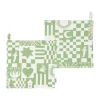 Manique Party mumin 22x22 cm 2-pack, Vert