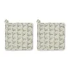 Manique Stina 20x20 cm, lot de 2, Beige