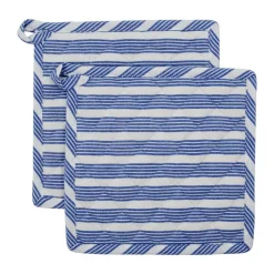 Maniques Chef, lot de 2, Bleu