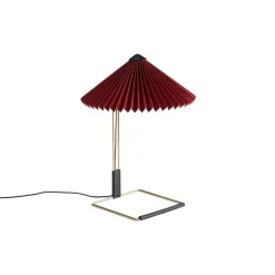 Matin table Lampe à poser Ø30 cm, Oxide red shade