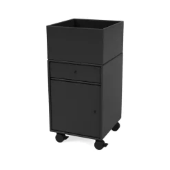 Meuble de rangement à roulettes Runner, black 05