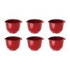 Mini bol Margrethe 25 ml 6 pièces, Rouge