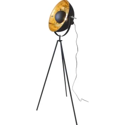 Mini lampadaire Captain, noir