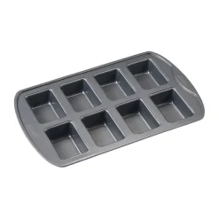 Mini moules à pain Karabo – 8 empreintes, 39,4 x 25,4 x 4 cm
