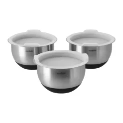Mini saladiers avec couvercle premium Nordwik, Lot de 3