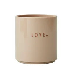 Mini tasse favorite Design Letters, Love (beige)
