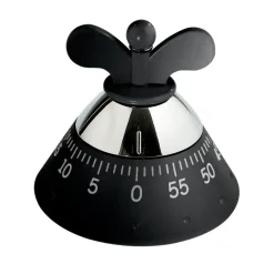 Minuteur Alessi, noir