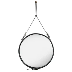 Miroir Adnet Circulaire M, Noir