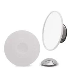Miroir amovible grossissant Bosign, blanc