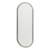 Miroir Angui argent, 39x108 cm