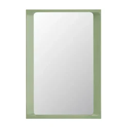 Miroir Arced 80x55 cm, Light green