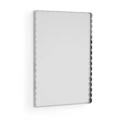 Miroir Arcs Mirror Rectangle S 43,5x61,5 cm, Acier inoxydable