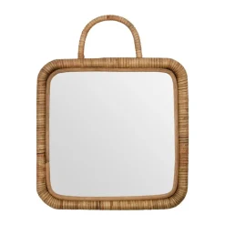 Miroir Baki avec châssis 28x28 cm, Nature